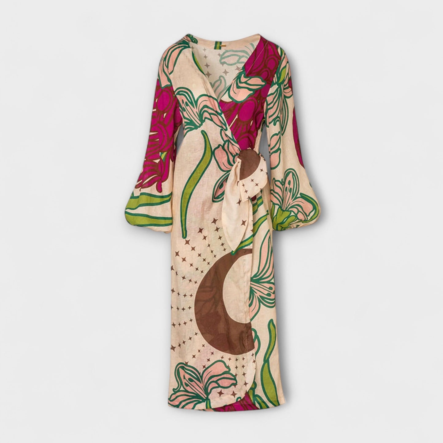 Margot - Bindetunika Maxikleid 