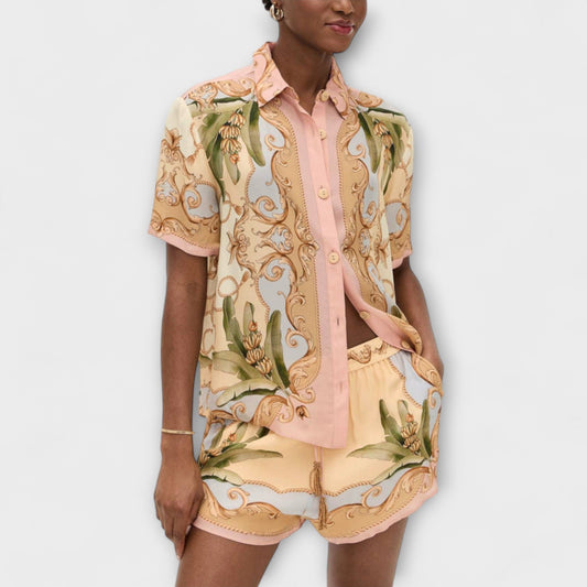 Maren - Vintage Botanischer Kaleidoskop Druckset