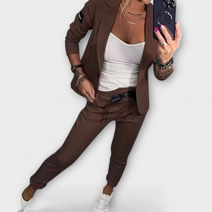 Katharina - Koordiniertes Set aus Top, Jacke und Hose