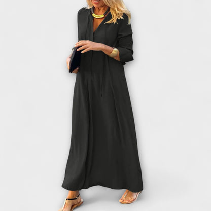 Annegret - Bequemes Maxikleid 