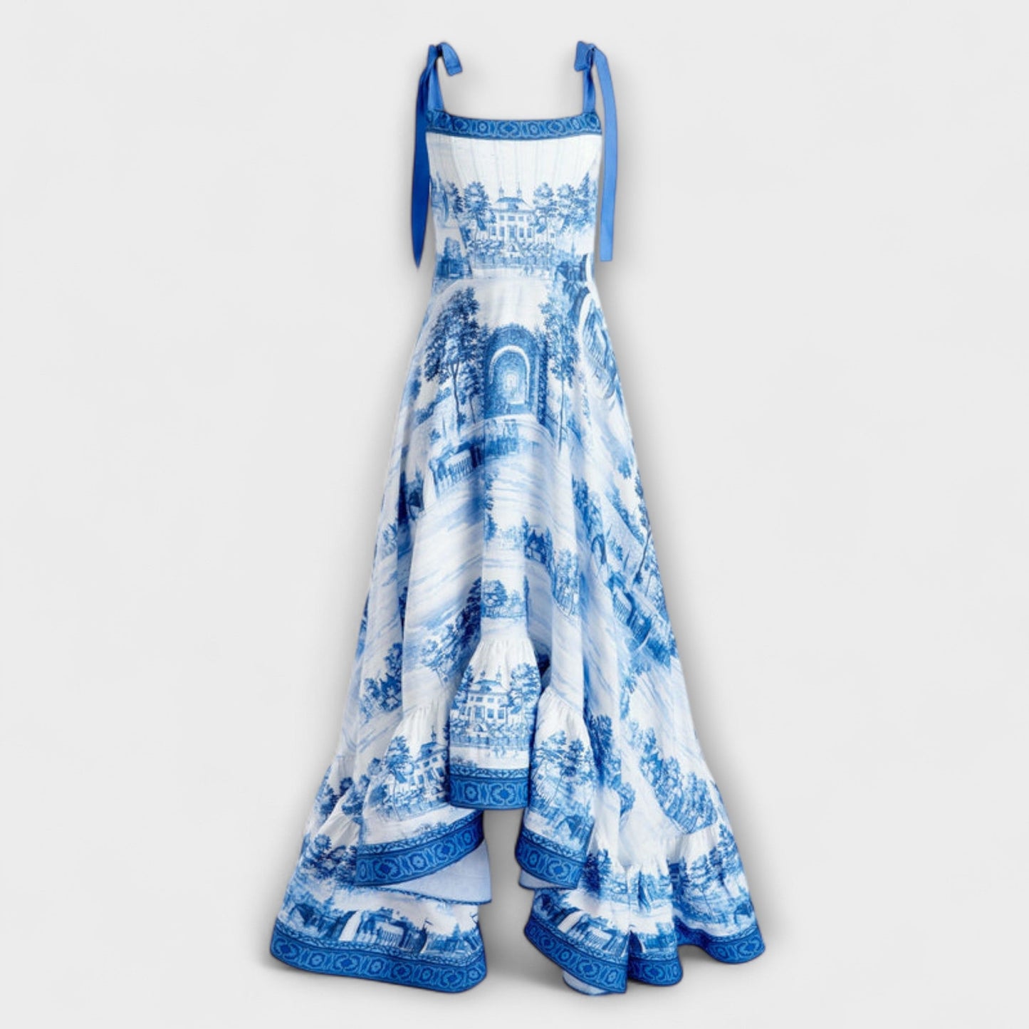 Vanessa - Charmantes Blumenkleid Maxi