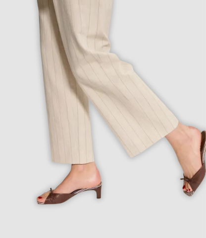 Adiana - Sandalen mit Leopardenmuster und Schleife
