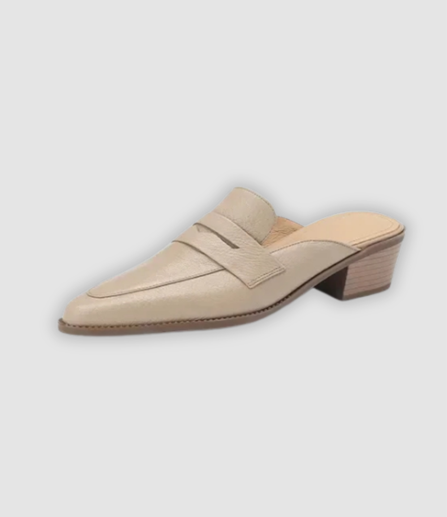 Mira – Ledersandalen mit klobigem Absatz