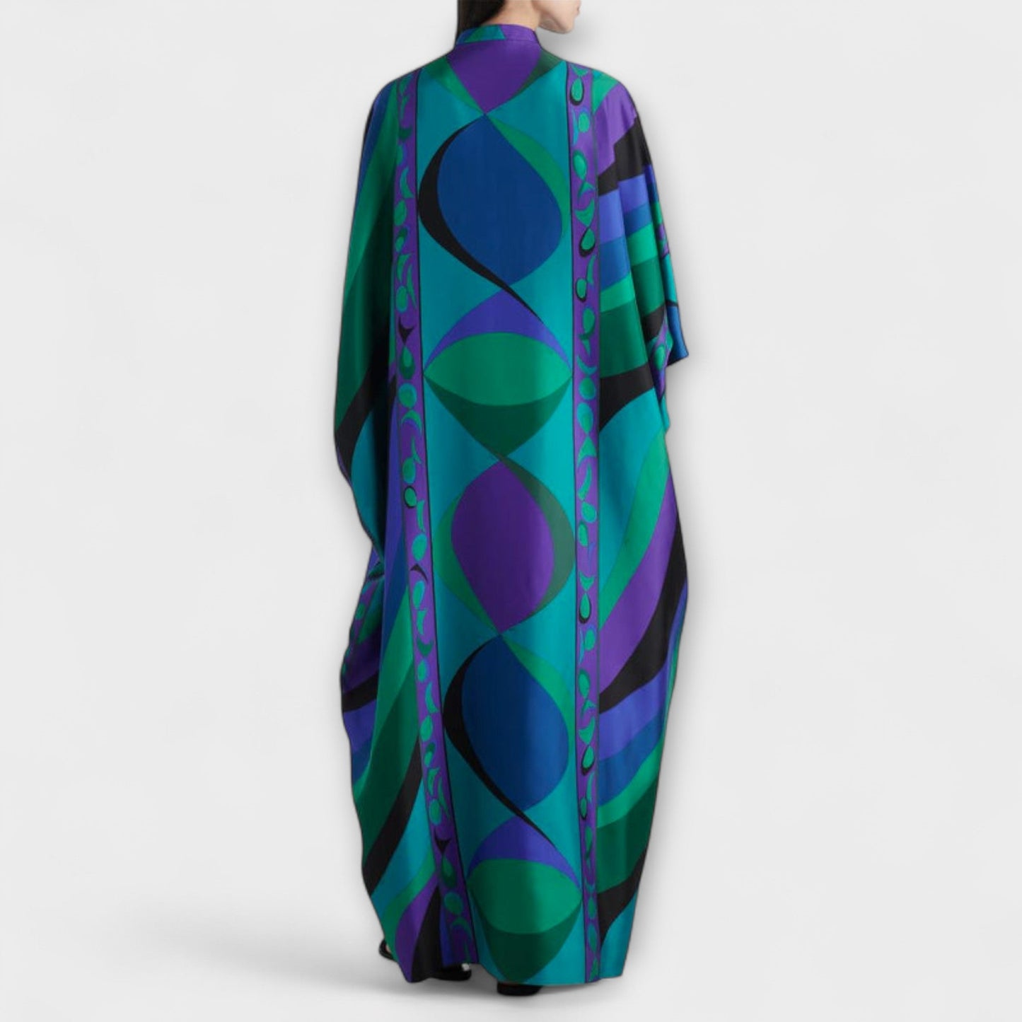 Isabella – Lebendiger Psychedelic-Kaftan 