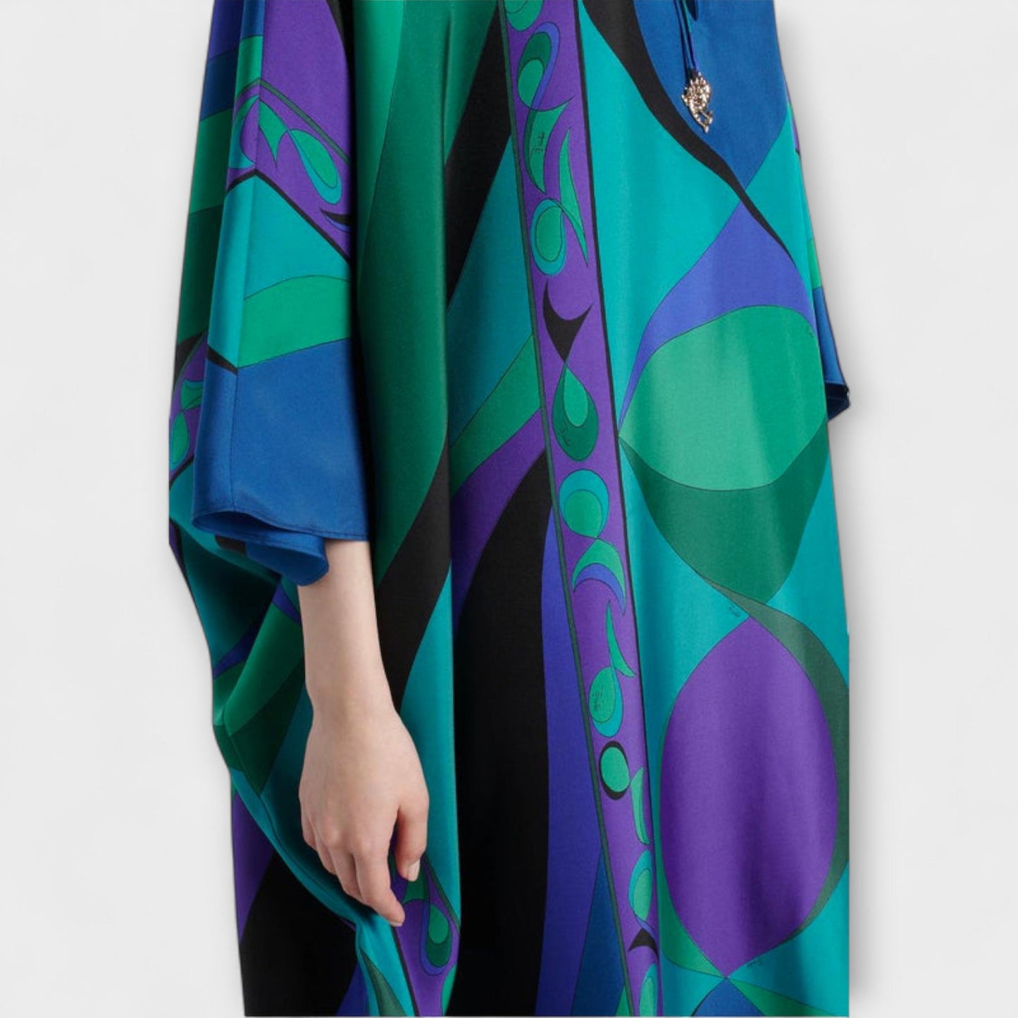 Isabella – Lebendiger Psychedelic-Kaftan 