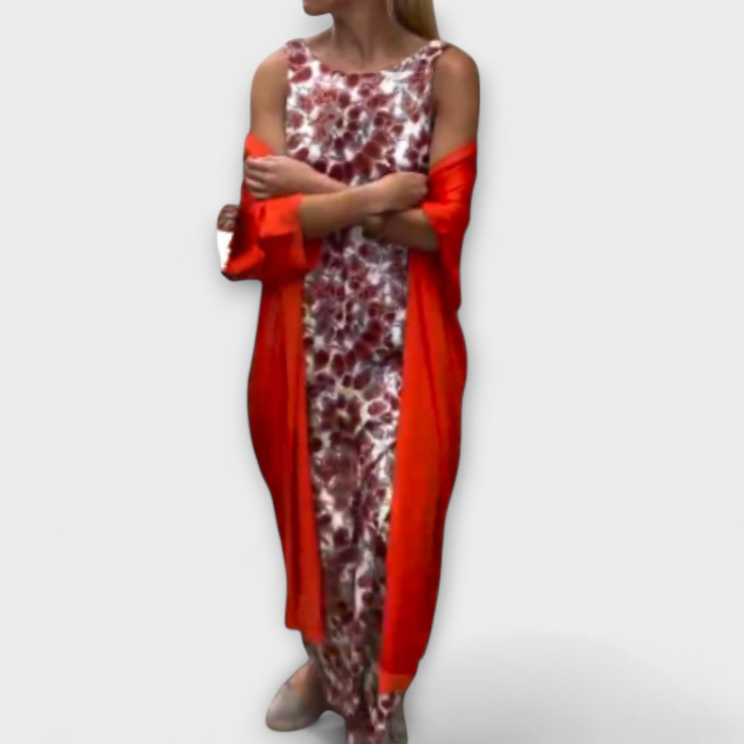 Annabell - Schickes Kleid mit passender Strickjacke 