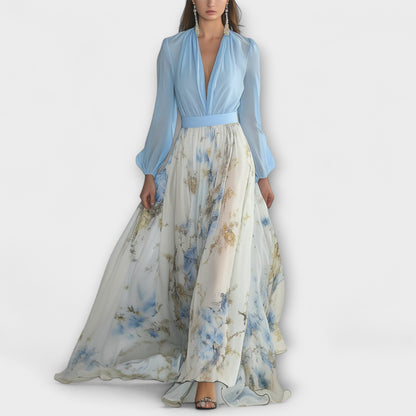 Doris-Marie - Blumen-Maxikleid 