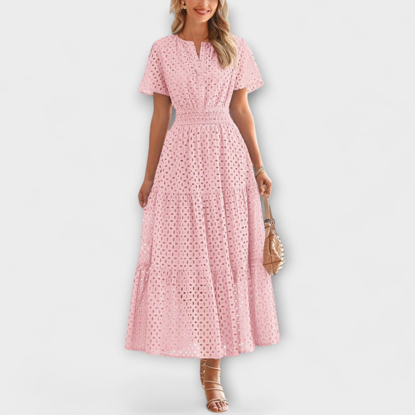 Carolin - Elegantes Spitzen-Sommerkleid
