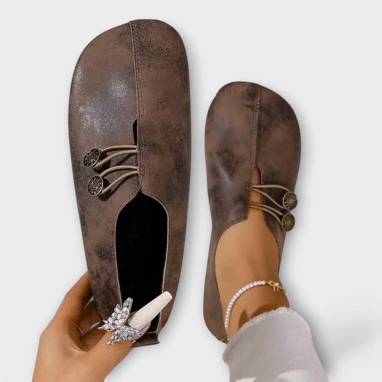 Ulrike - Wildleder Loafer 