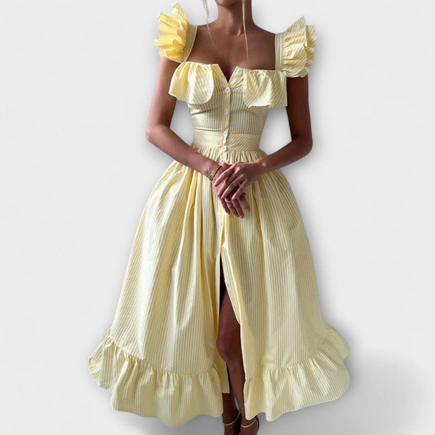 Edeltraud - Rüschenshirt Kleid