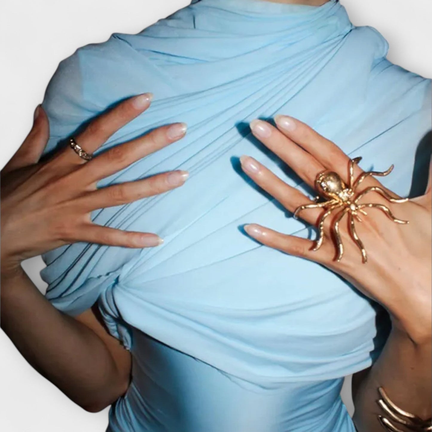 Doris - Langes Kleid mit Rollkragen
