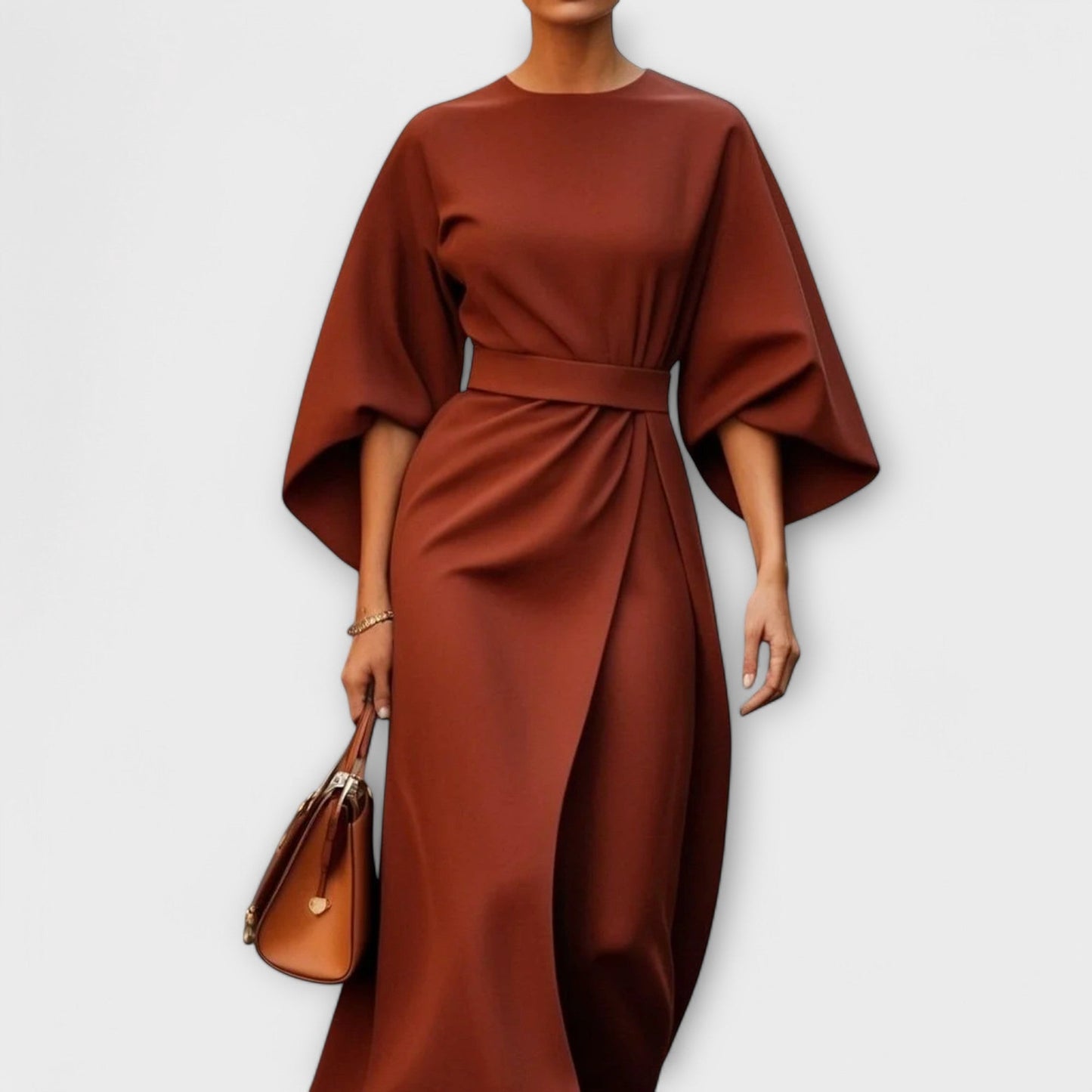 Lia - Elegantes Kleid mit Ärmeln 