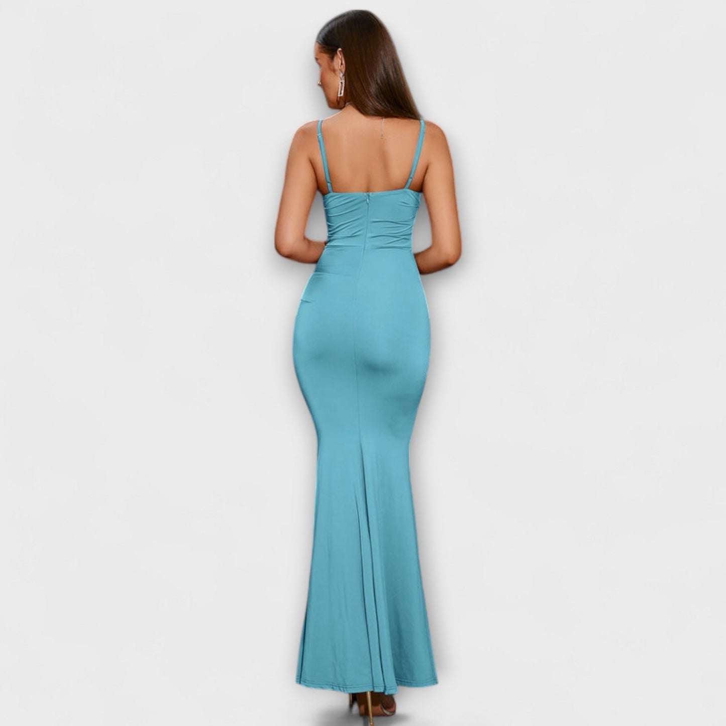 Diana - Elegantes Rüschenkleid 