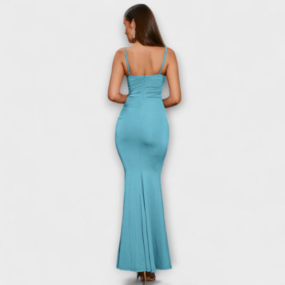 Diana - Elegantes Rüschenkleid 