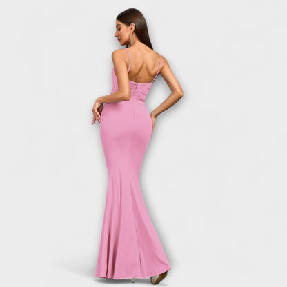 Diana - Elegantes Rüschenkleid 