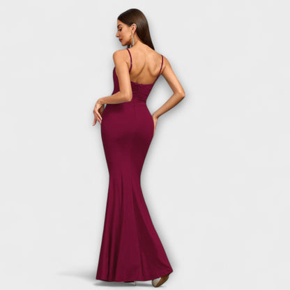Diana - Elegantes Rüschenkleid 