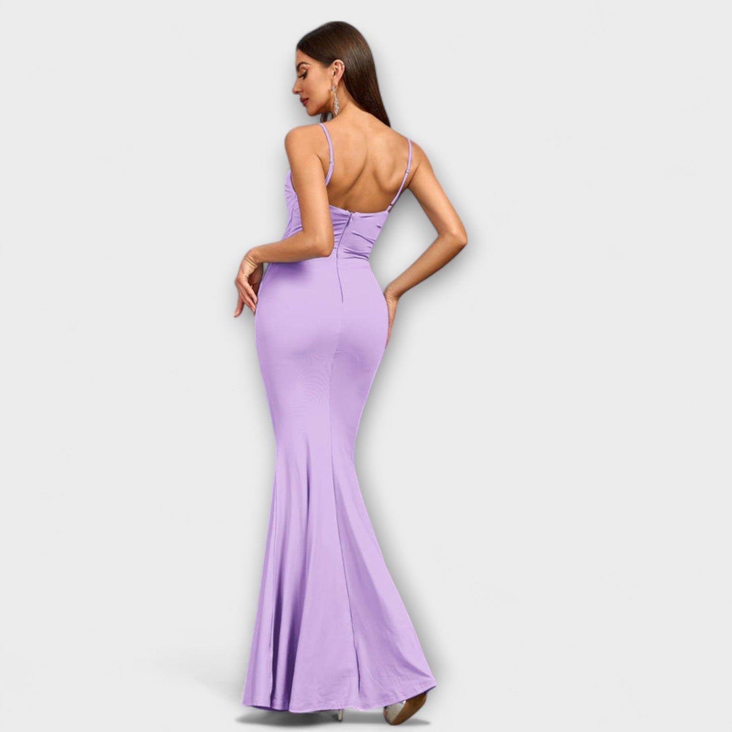 Diana - Elegantes Rüschenkleid 