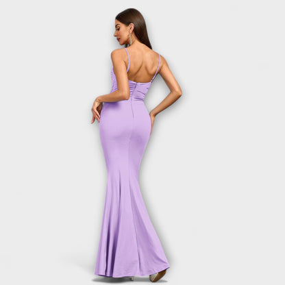 Diana - Elegantes Rüschenkleid 