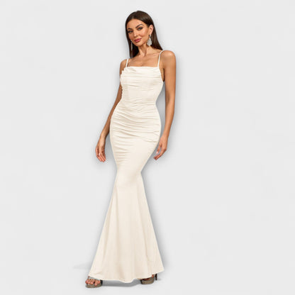 Diana - Elegantes Rüschenkleid 