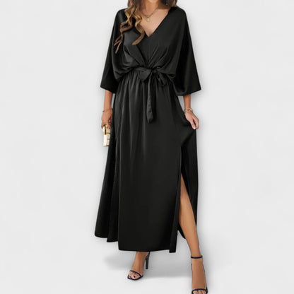 Ilse-Marie - Maxikleid mit V-Ausschnitt 