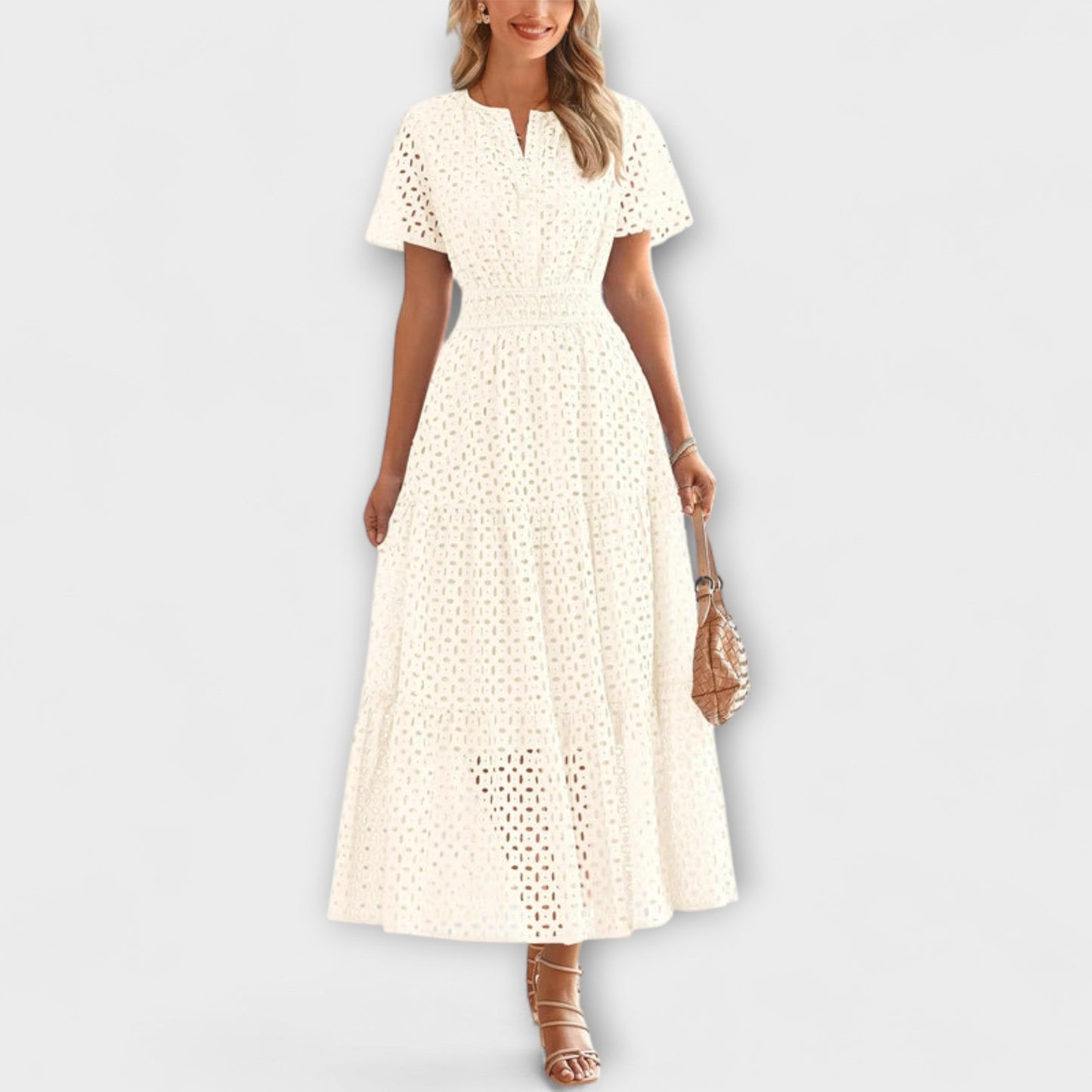 Carolin - Elegantes Spitzen-Sommerkleid