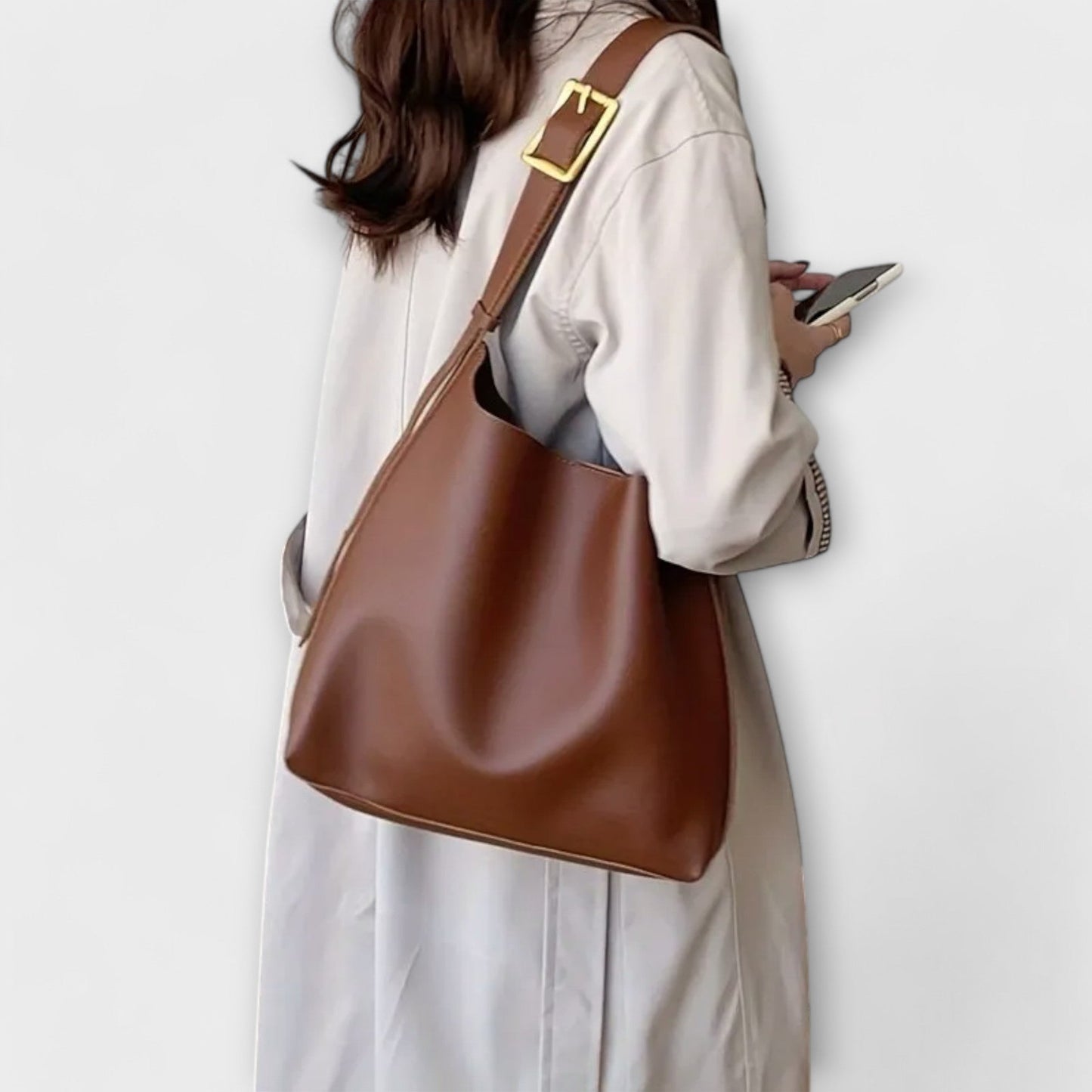 Ilse – Elegante Lederschultertasche