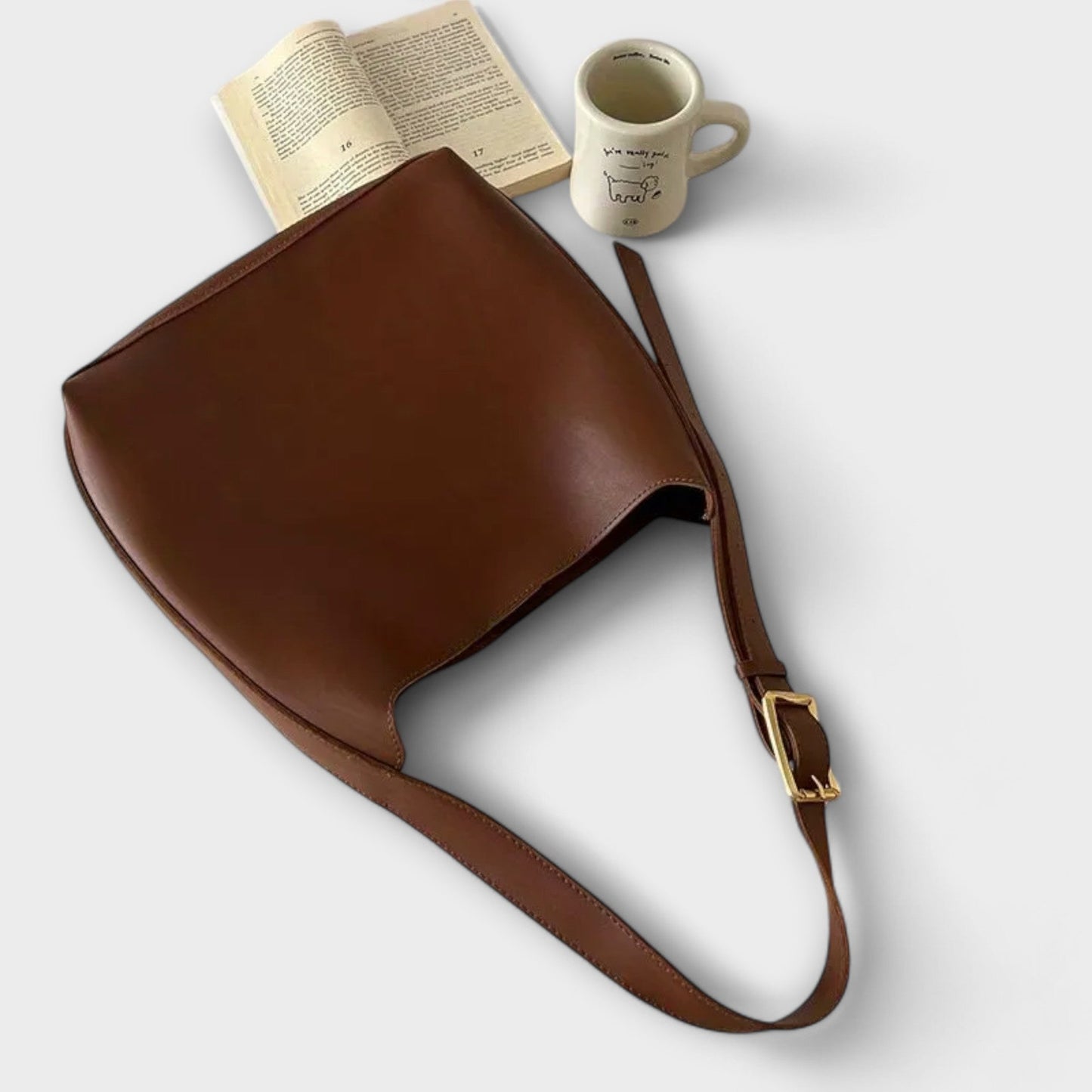 Ilse – Elegante Lederschultertasche