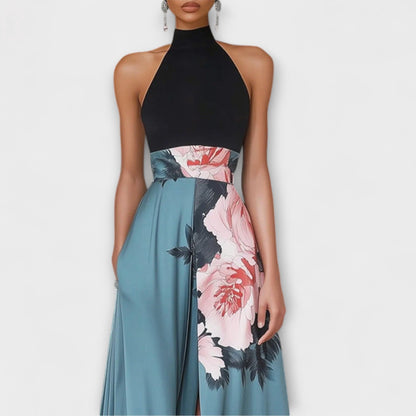 Julitta - Florales A-Linien-Maxikleid