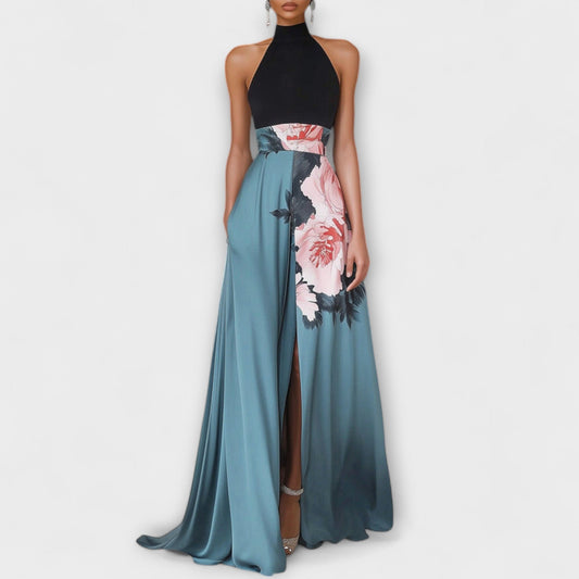 Julitta - Florales A-Linien-Maxikleid