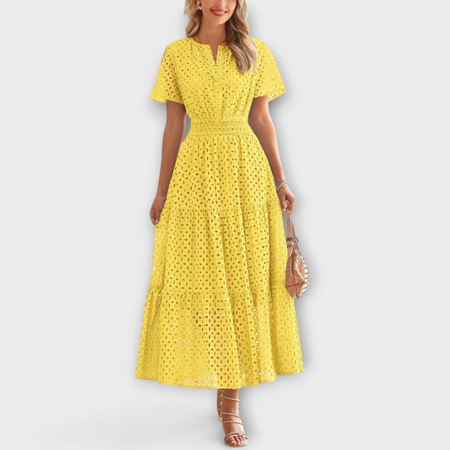 Carolin - Elegantes Spitzen-Sommerkleid