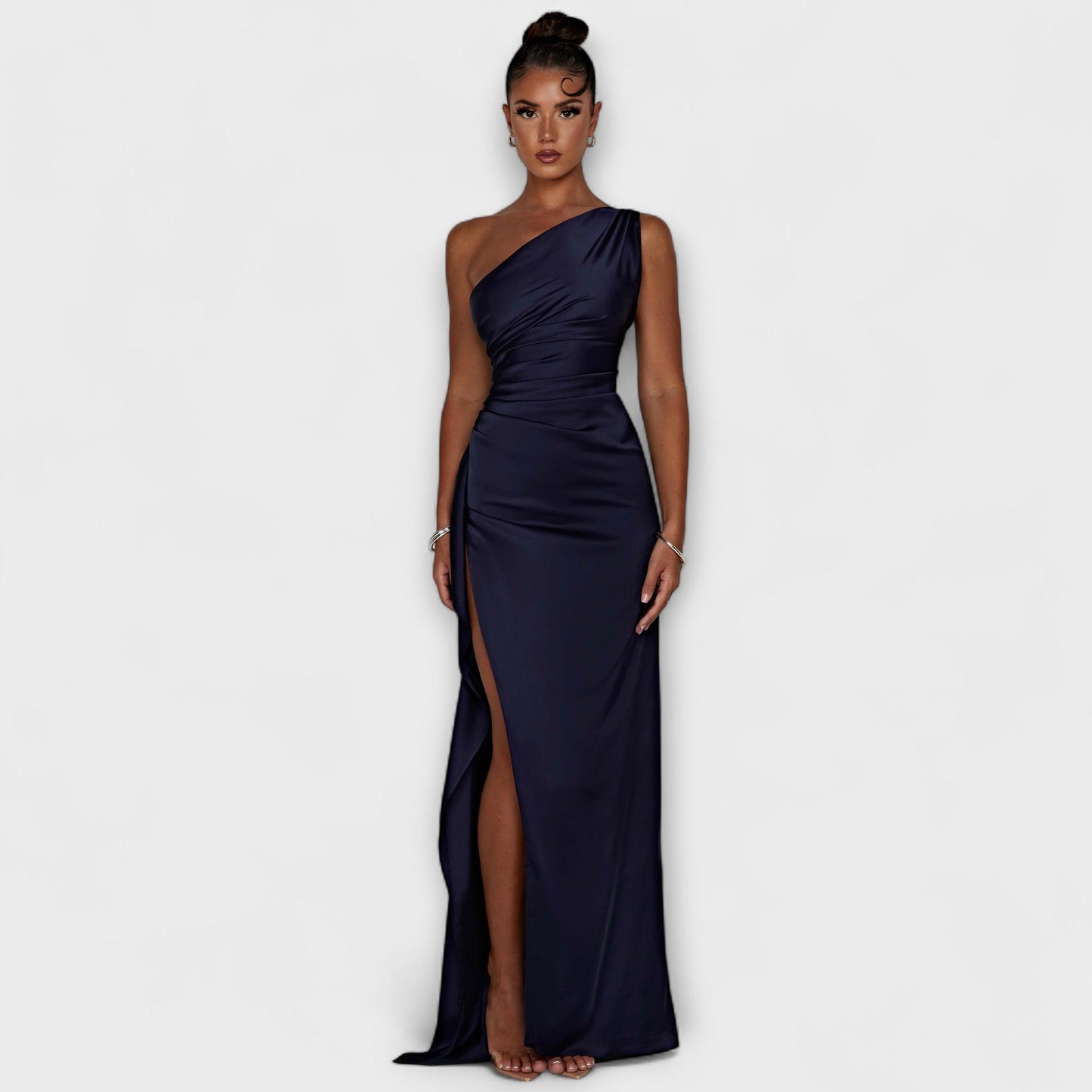 Mathilda - One Shoulder Maxikleid