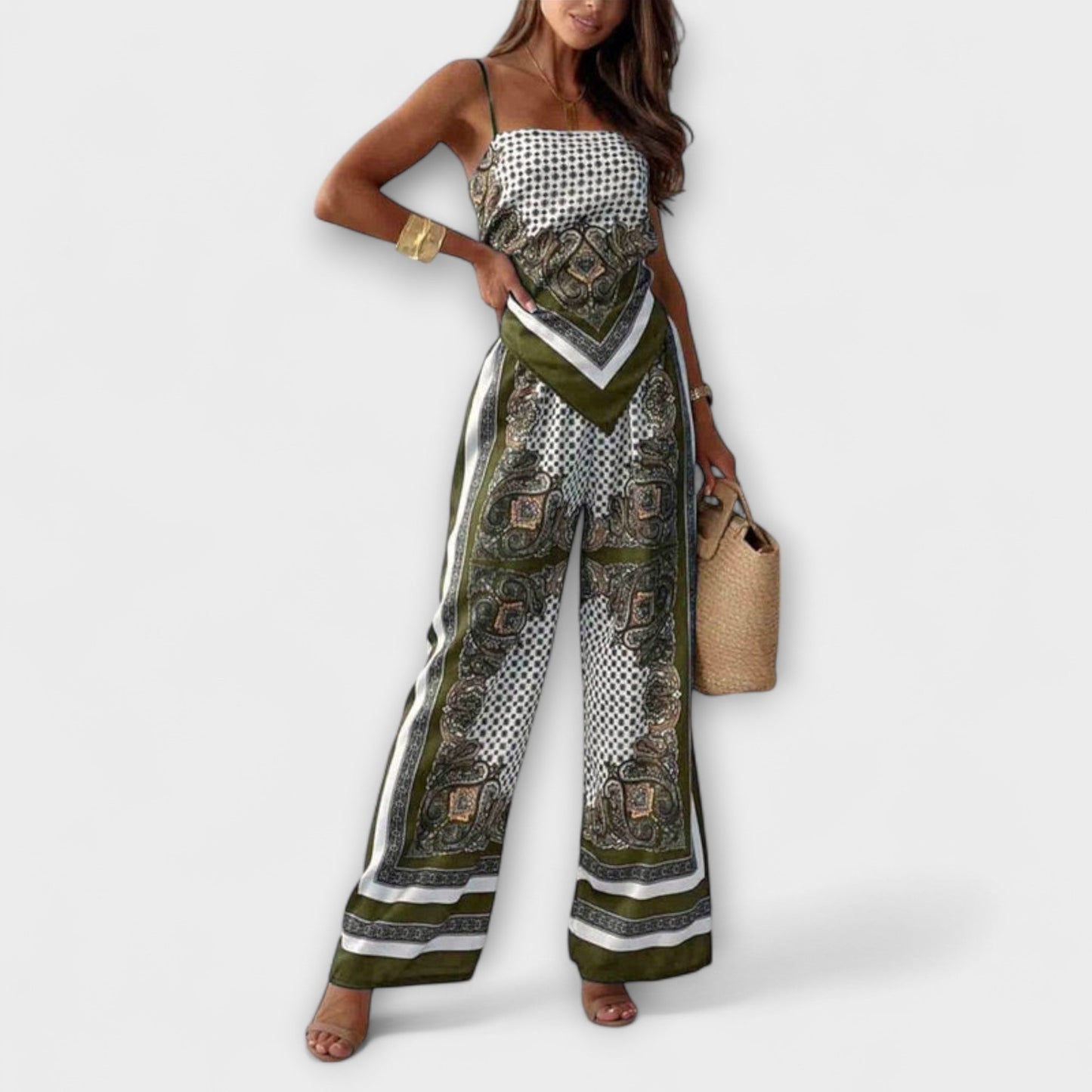Maja - Schickes Schnürwesten und Hosen Set