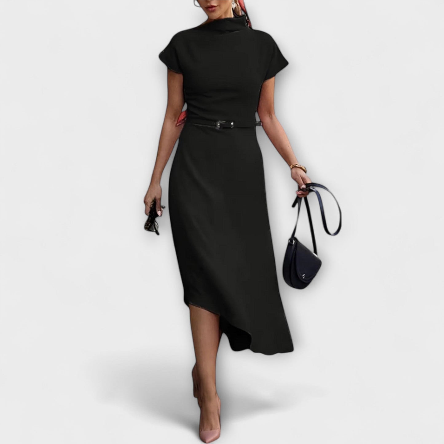 Waltraut - Asymmetrics Urban Kleid