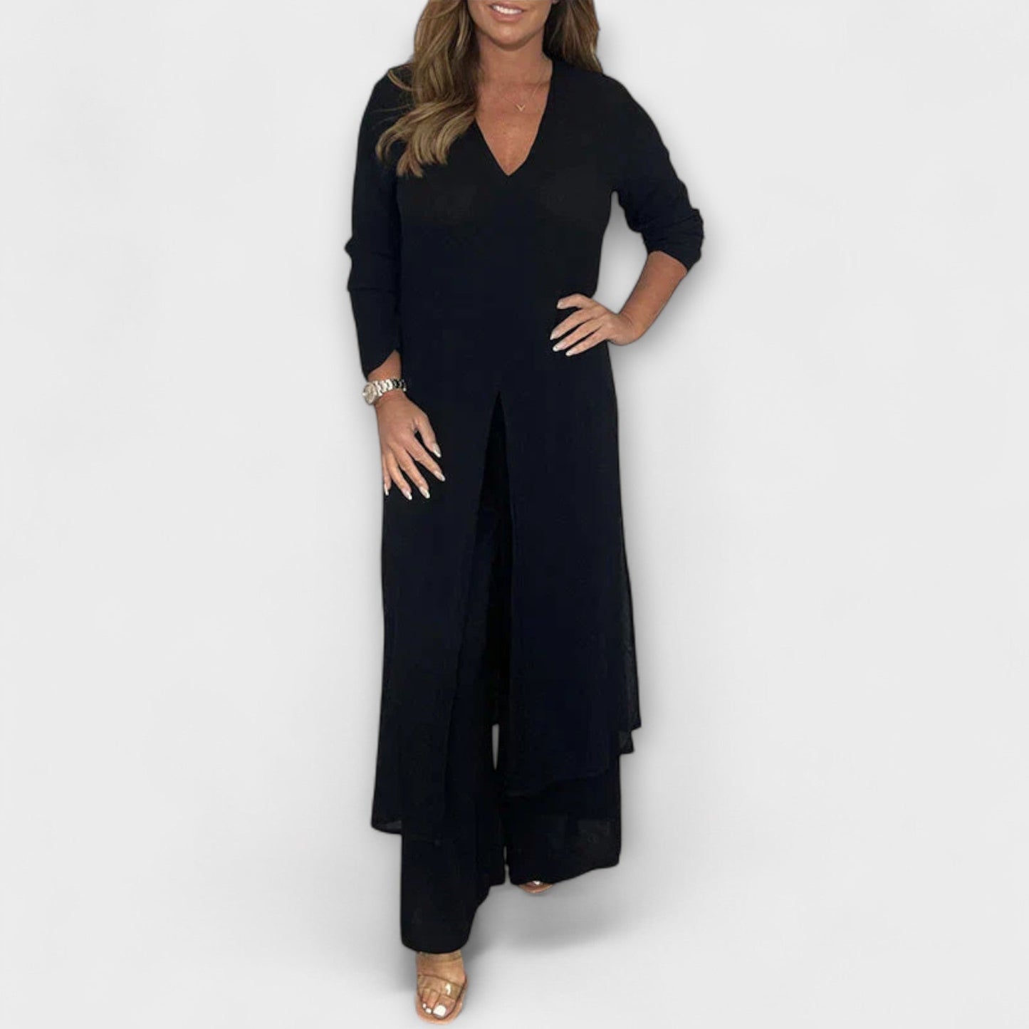 Nahia – Zweiteiliges Damen Co-Ord Set Med Stilvollem Look