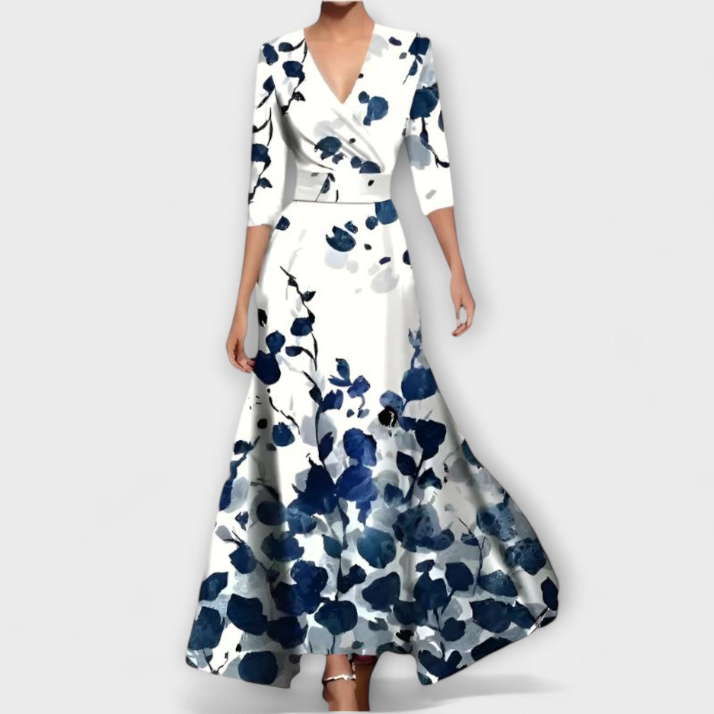 Kordula - Elegantes Mouw Design Damenkleid 