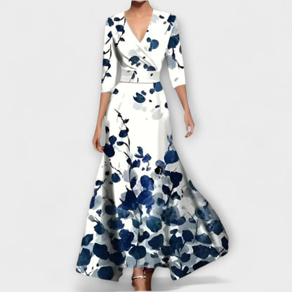 Kordula - Elegantes Mouw Design Damenkleid 