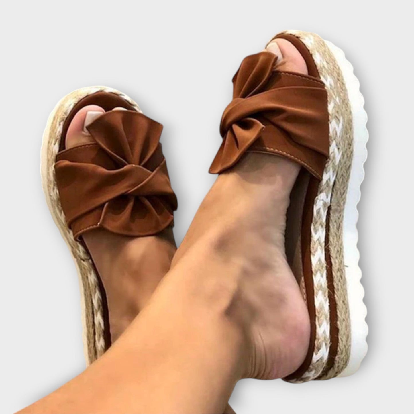 Franka - Orthopädische Sandalen mit Fliege