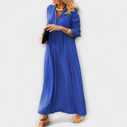 Annegret - Bequemes Maxikleid 