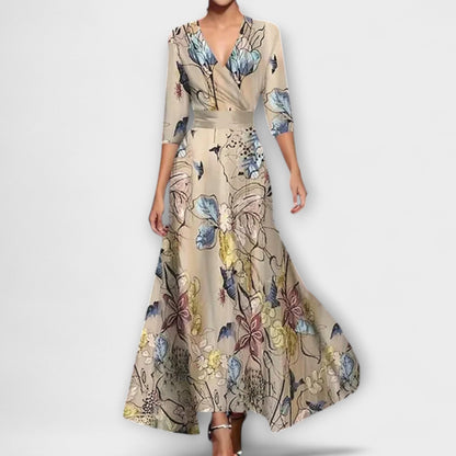 Kordula - Elegantes Mouw Design Damenkleid 