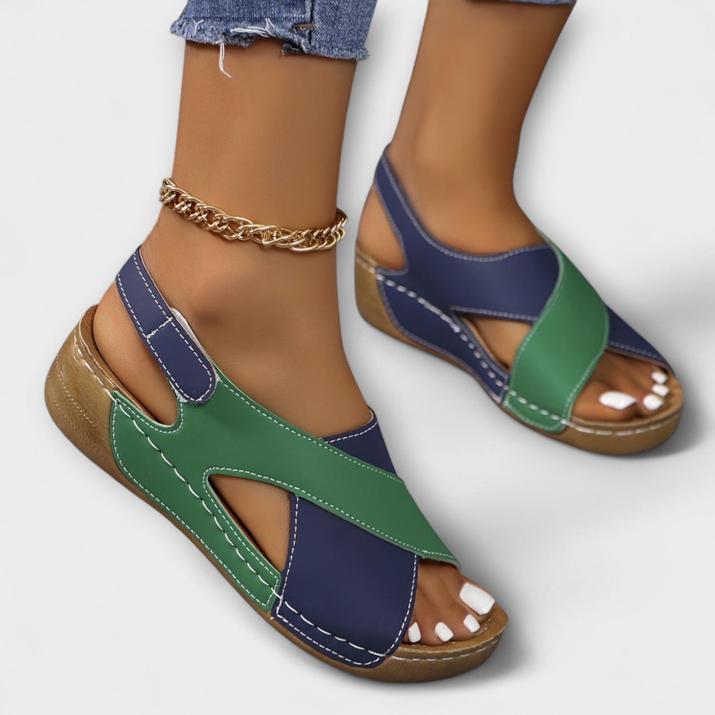 Aby – Orthopädische, atmosphärische Wandersandalen für Damen