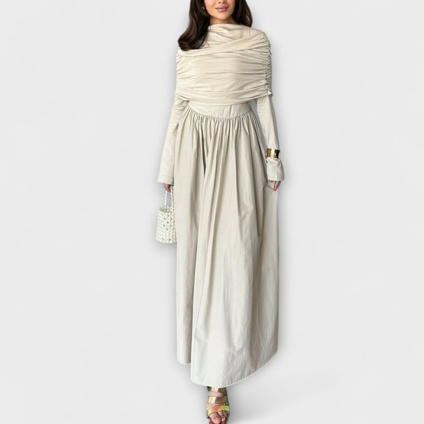 Joanna - Entspanntes Plissee-Kleid