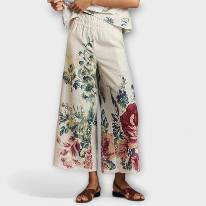 Loyce – Zweiteiliges Set mit Blumenmuster für den Sommer