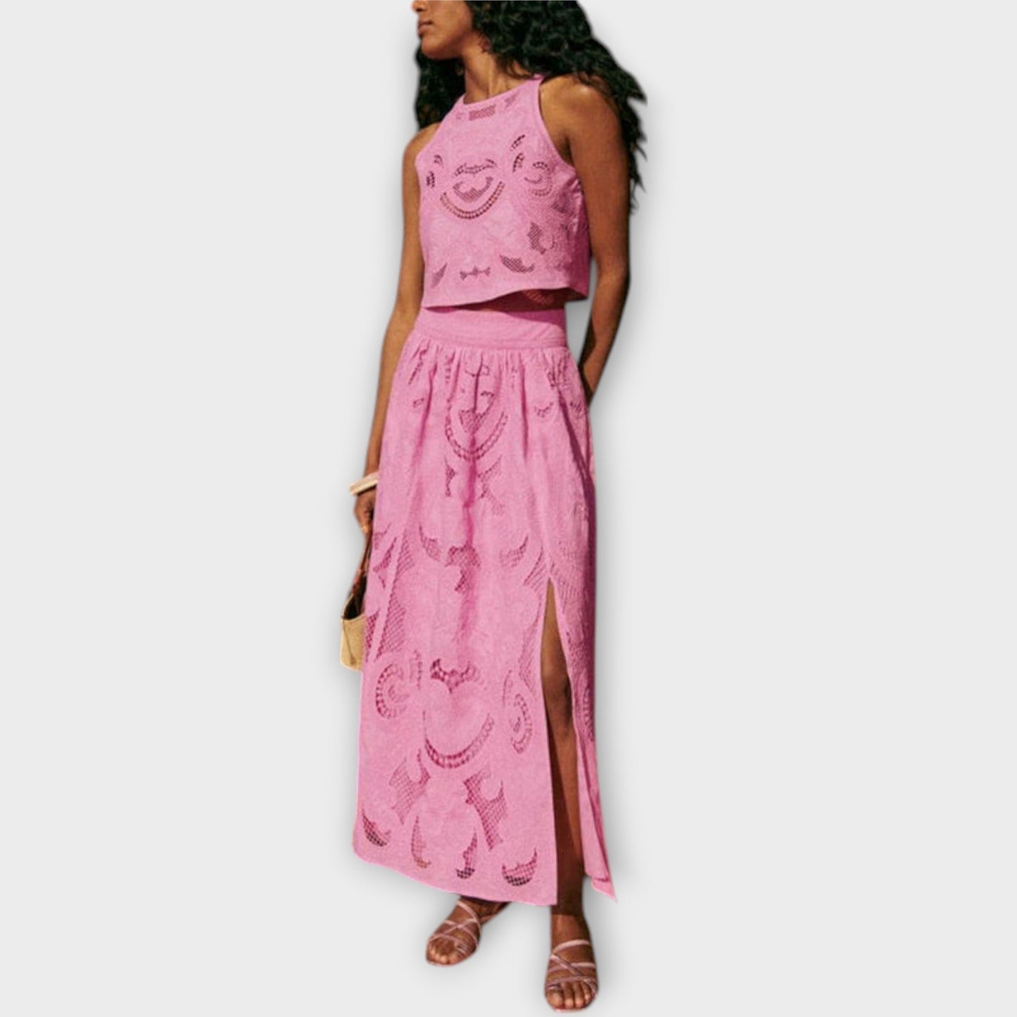 Milla – Atemberaubendes Cutout-Spitzenset