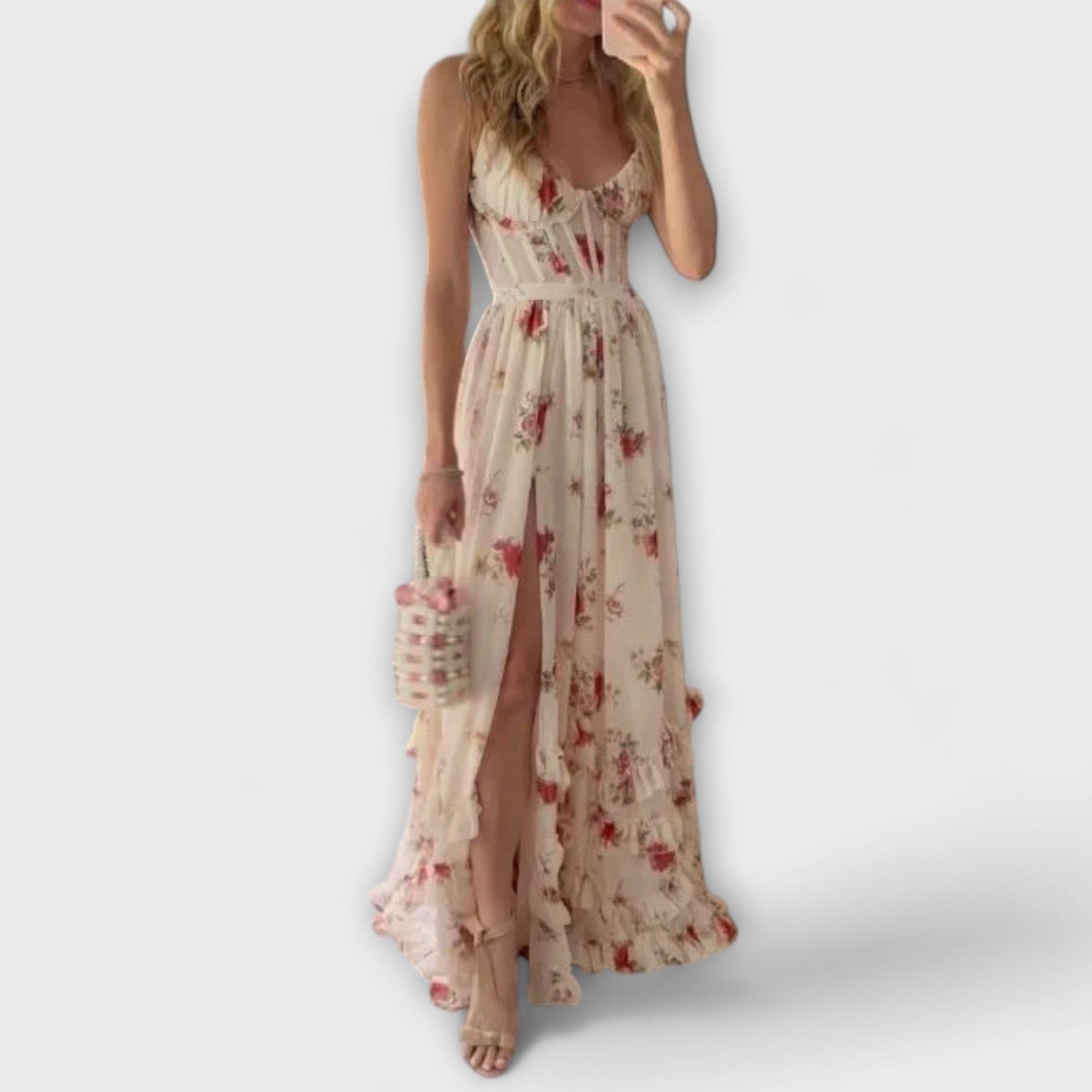 Sophie - Kleid mit Blumenmuster 