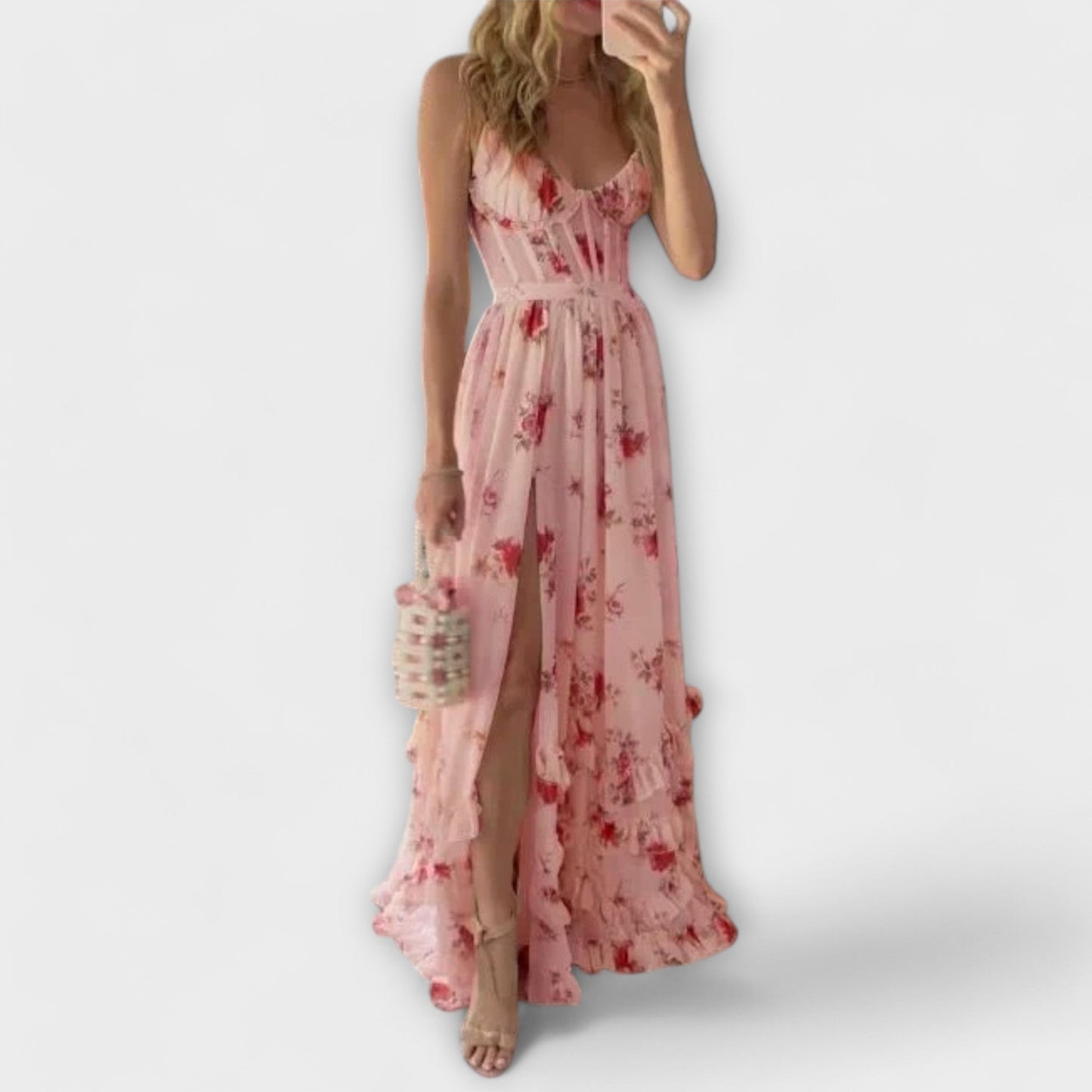 Sophie - Kleid mit Blumenmuster 