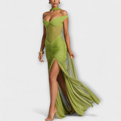Aylin – Schlitzkleid mit Wow-Faktor
