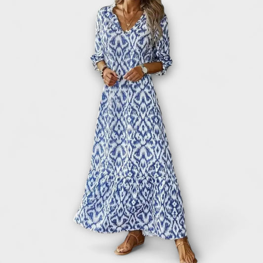 Babette - Elegantes Damen-Maxikleid 