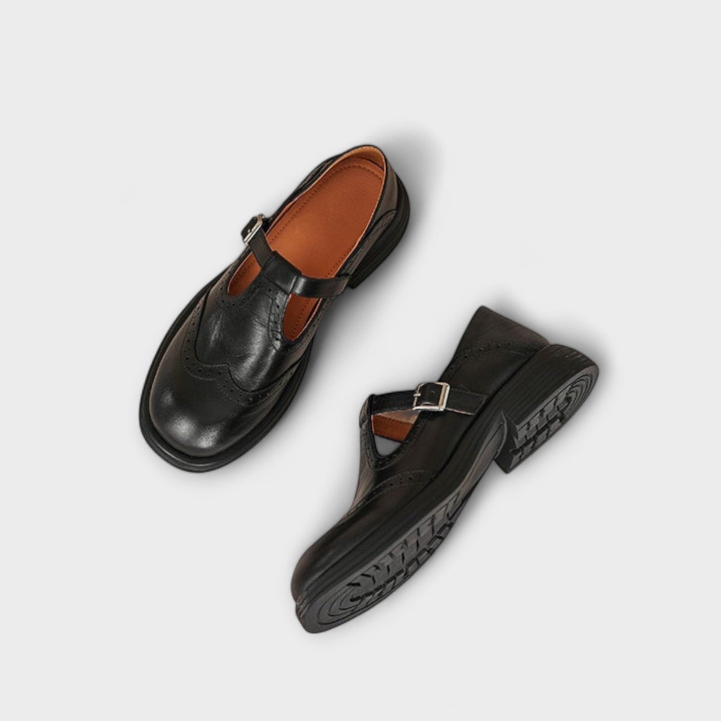 Emilia - Leder Mary Janes
