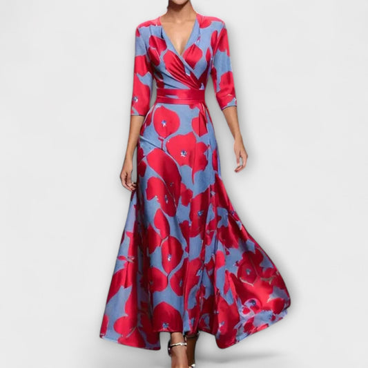 Kordula - Elegantes Mouw Design Damenkleid 