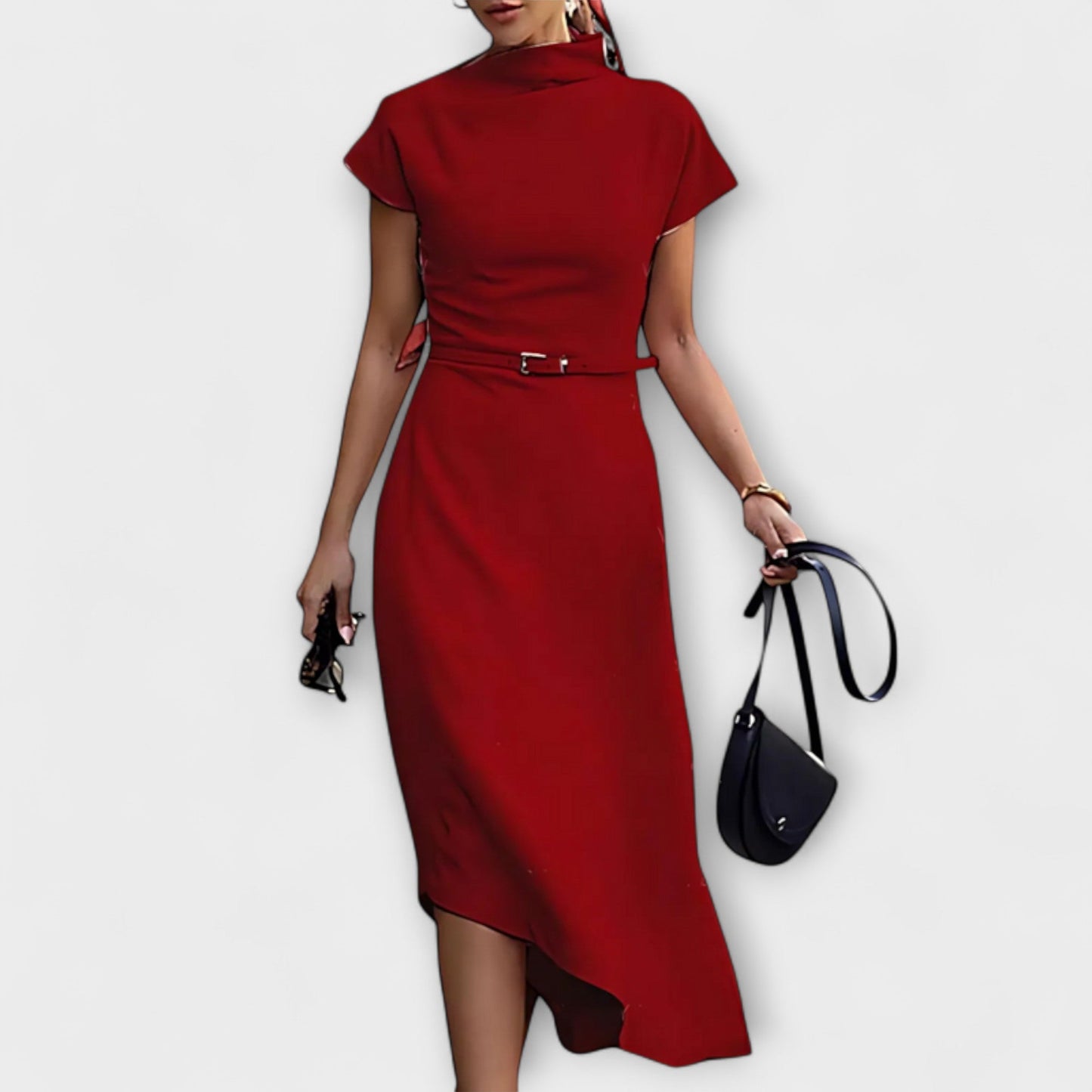 Waltraut - Asymmetrics Urban Kleid